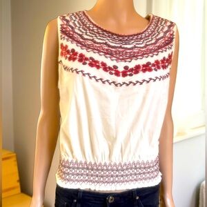 Tiny by Anthropologie Large Women's Sleeveless Tank Crop Top